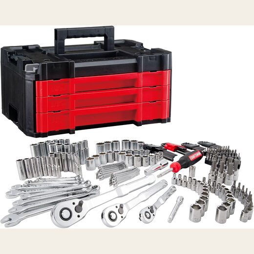 CRAFTSMAN 230 Pc Mechanics Tool Set, Socket Wrench Set, Car Tool Kit