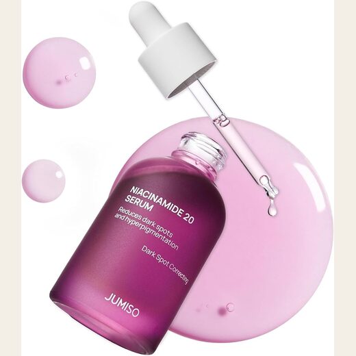 JUMISO 20% Niacinamide Dark Spot Correcting Serum for Face, 1.35 fl oz