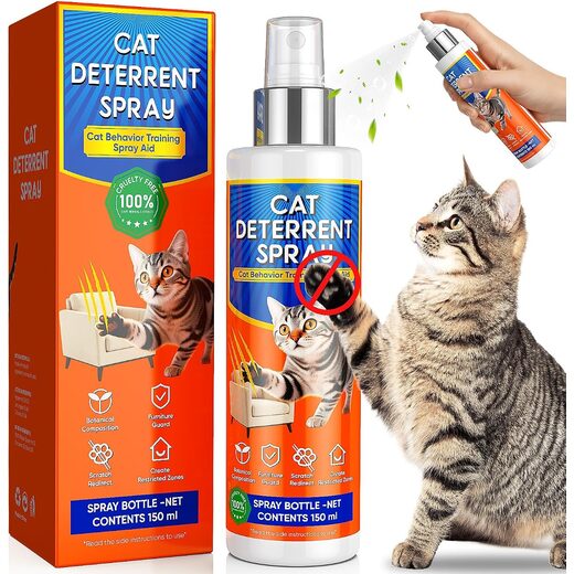Cat Deterrent Spray for Furniture Protection